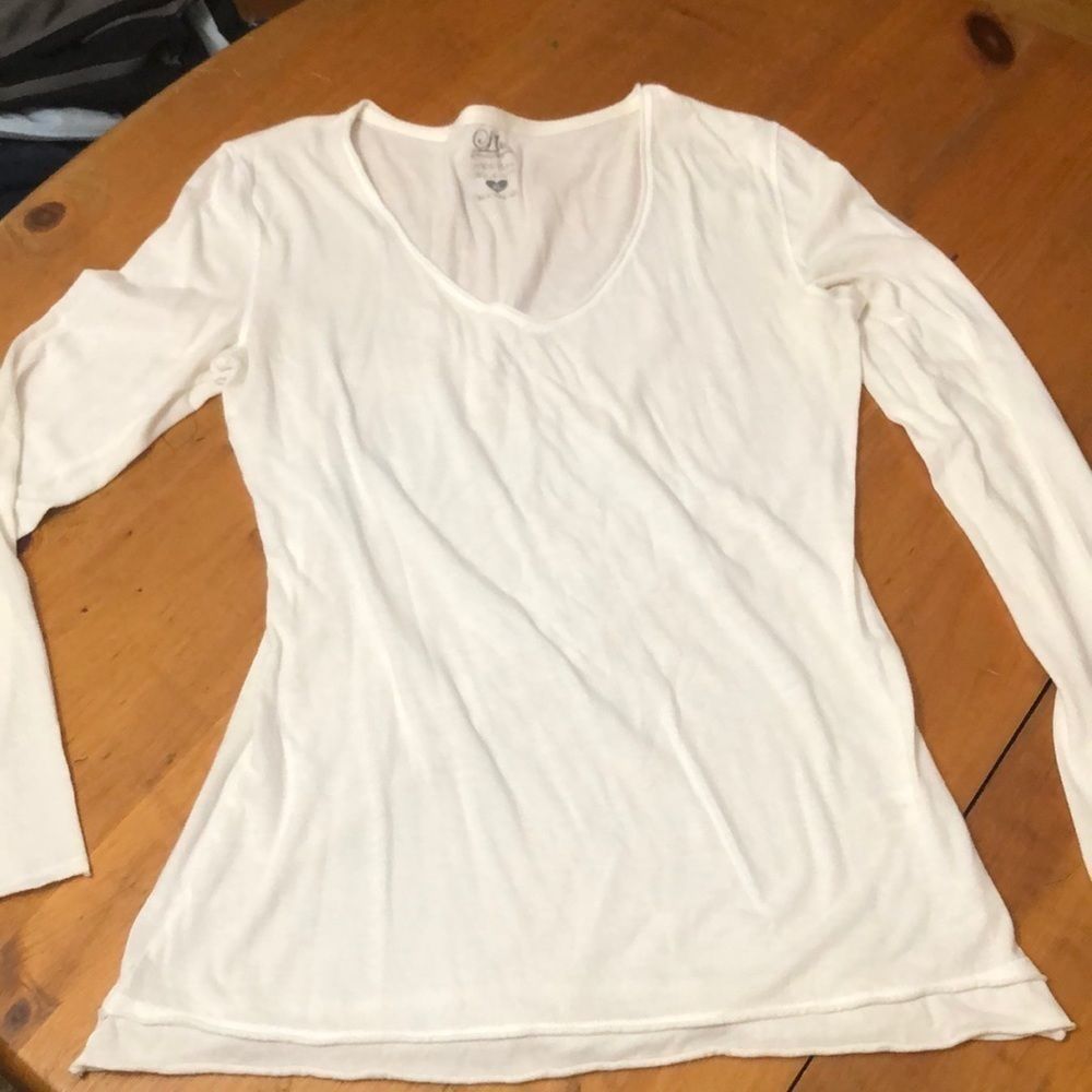 Lilu white long sleeve size xl